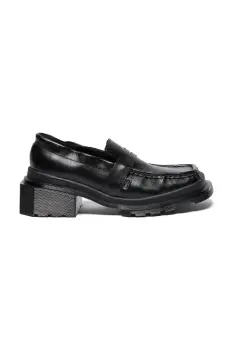 Dr. Martens mocasini de piele Maybole Loafer culoarea negru, cu platforma, DM42063001 imagine