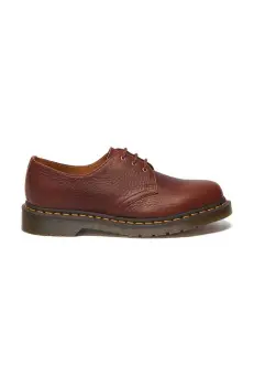 Dr. Martens pantofi de piele 1461 barbati, culoarea maro, DM31992253 imagine