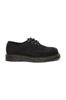 Dr. Martens pantofi de piele intoarsa Ramsey culoarea negru, cu toc plat, DM40572001 imagine