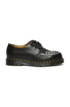 Dr. Martens pantofi de piele Ramsey femei, culoarea negru, cu toc plat, DM31499001 imagine