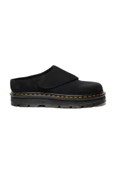 Dr. Martens papuci din piele ZebZag AnyWair Mule culoarea negru, DM41730001 imagine