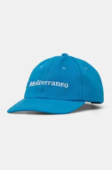 Drivemebikini sapca de baseball din bumbac Mediterraneo cu imprimeu imagine