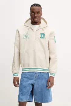 Drole de Monsieur geaca La Veste DrUle Sport culoarea bej, de tranzitie, oversize, G-JT217-PA014-MT imagine