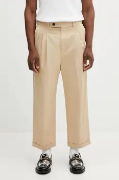 Drole de Monsieur pantaloni Pantalon Cropped a Plis imagine