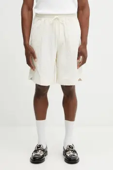 Drole de Monsieur pantaloni scurti din bumbac Monogramme imagine