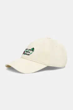Drole de Monsieur sapca pentru barbati din bumbac Vine Embroidered Slogan imagine