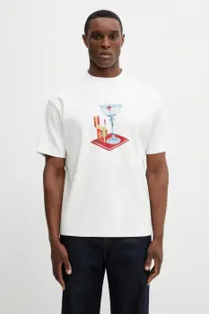 Drole de Monsieur tricou din bumbac Cocktail imagine