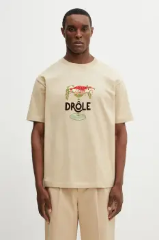 Drole de Monsieur tricou din bumbac Lobster Cup imagine