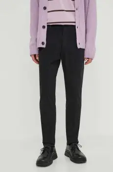 Drykorn pantaloni CHASY barbati, culoarea negru, drept, 270119 40393 imagine