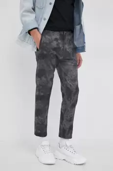 Drykorn Pantaloni Jeger barbati, culoarea verde, model drept imagine