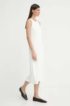 Drykorn rochie NEDONA culoarea bej, midi, mulata, 134080 60614 imagine