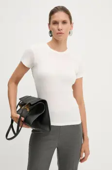 Drykorn tricou femei, culoarea bej, 520175 89871 imagine