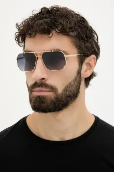 DSQUARED2 ochelari de soare culoarea auriu, D2 0175/S imagine