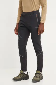 Dynafit pantaloni sport Alpine Hybrid barbati, culoarea negru, mulata, 08.0000071608 imagine
