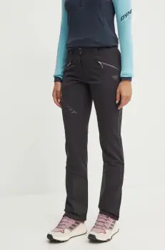 Dynafit pantaloni sport TLT Touring Dynastretch femei, culoarea negru, 08.0000071389 imagine