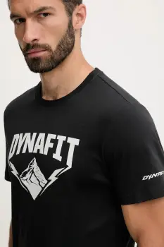 Dynafit tricou Graphic barbati, culoarea negru, cu imprimeu, 08.0000070998 imagine
