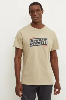 Dynafit tricou Graphic barbati, culoarea verde, cu imprimeu, 08.0000070998 imagine