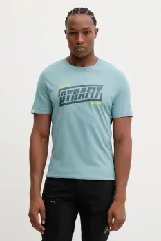 Dynafit tricou Graphic culoarea verde, cu imprimeu, 08.0000070998 imagine
