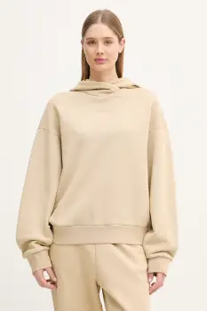 EA7 Emporio Armani hanorac cu gluga pentru femei, din bumbac imagine