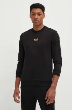 EA7 Emporio Armani hanorac de bumbac imagine