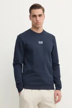 EA7 Emporio Armani hanorac de bumbac imagine