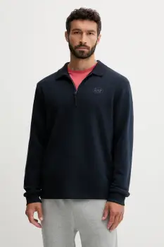 EA7 Emporio Armani hanorac de bumbac imagine