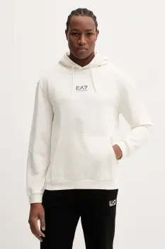 EA7 Emporio Armani hanorac de bumbac imagine