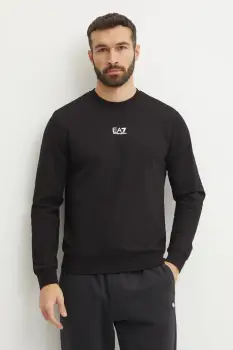 EA7 Emporio Armani hanorac de bumbac imagine