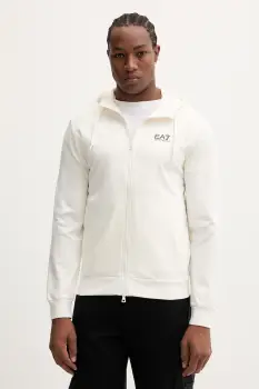 EA7 Emporio Armani hanorac de bumbac imagine