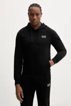 EA7 Emporio Armani hanorac de bumbac imagine