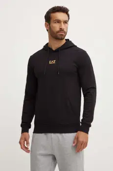 EA7 Emporio Armani hanorac de bumbac imagine
