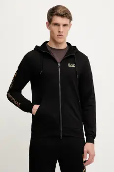 EA7 Emporio Armani hanorac de bumbac imagine