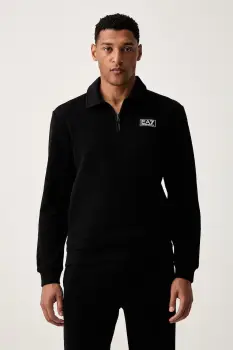 EA7 Emporio Armani hanorac pentru barbati din bumbac imagine
