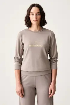 EA7 Emporio Armani hanorac pentru femei, cu vascoza imagine