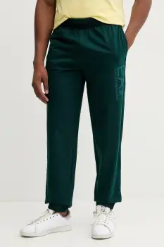EA7 Emporio Armani pantaloni de trening din bumbac imagine