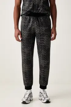 EA7 Emporio Armani pantaloni de trening pentru barbati cu bumbac imagine