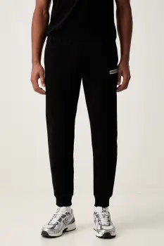 EA7 Emporio Armani pantaloni de trening pentru barbati cu bumbac imagine