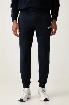 EA7 Emporio Armani pantaloni de trening pentru barbati din bumbac imagine