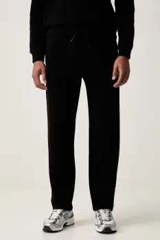 EA7 Emporio Armani pantaloni de trening pentru barbati din bumbac imagine
