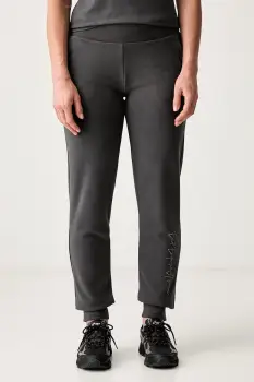 EA7 Emporio Armani pantaloni de trening pentru femei cu bumbac imagine