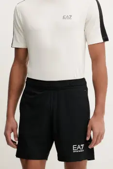 EA7 Emporio Armani pantaloni scurti de antrenament imagine