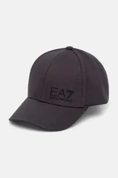 EA7 Emporio Armani sapca de baseball din bumbac imagine