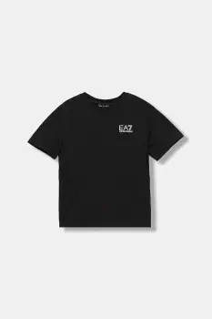 EA7 Emporio Armani tricou de bumbac pentru copii imagine