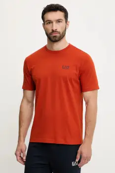 EA7 Emporio Armani tricou din bumbac imagine