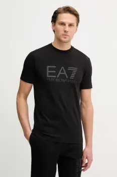 EA7 Emporio Armani tricou din bumbac imagine