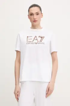 EA7 Emporio Armani tricou din bumbac imagine