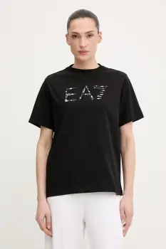 EA7 Emporio Armani tricou din bumbac imagine