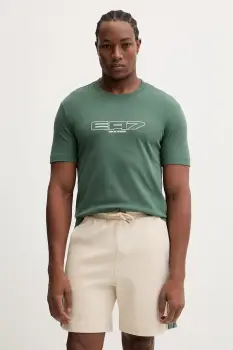 EA7 Emporio Armani tricou din bumbac imagine