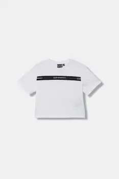 EA7 Emporio Armani tricou pentru copii din bumbac imagine