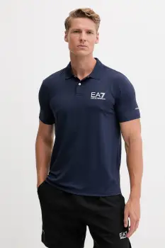 EA7 Emporio Armani tricou polo imagine